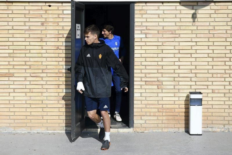 Entrenamiento del Real Zaragoza 24/2/2018