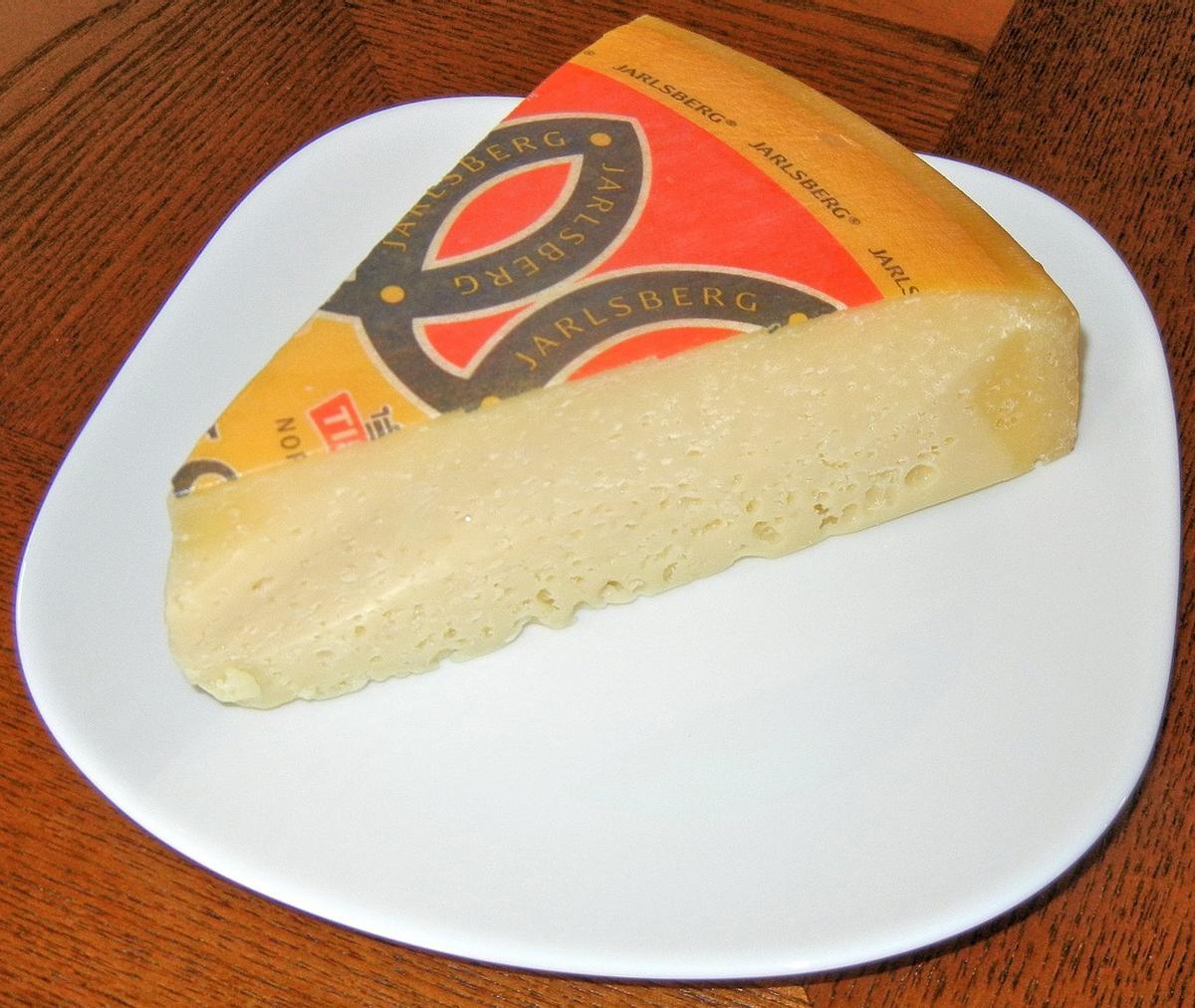 Una porción del queso analizado en el estudio y considerado muy saludable.