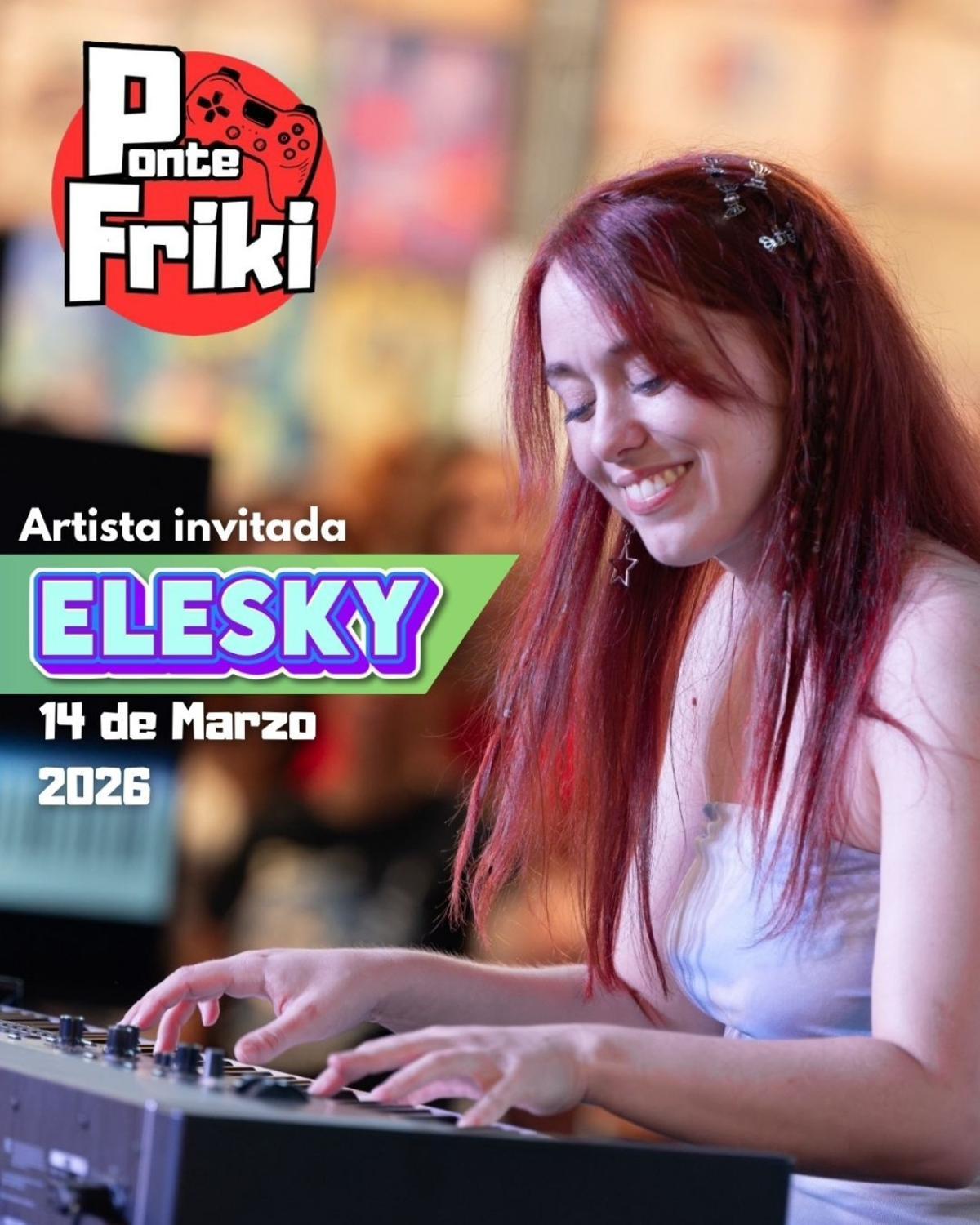 Elesky, artista invitada a Ponte Friki 2026