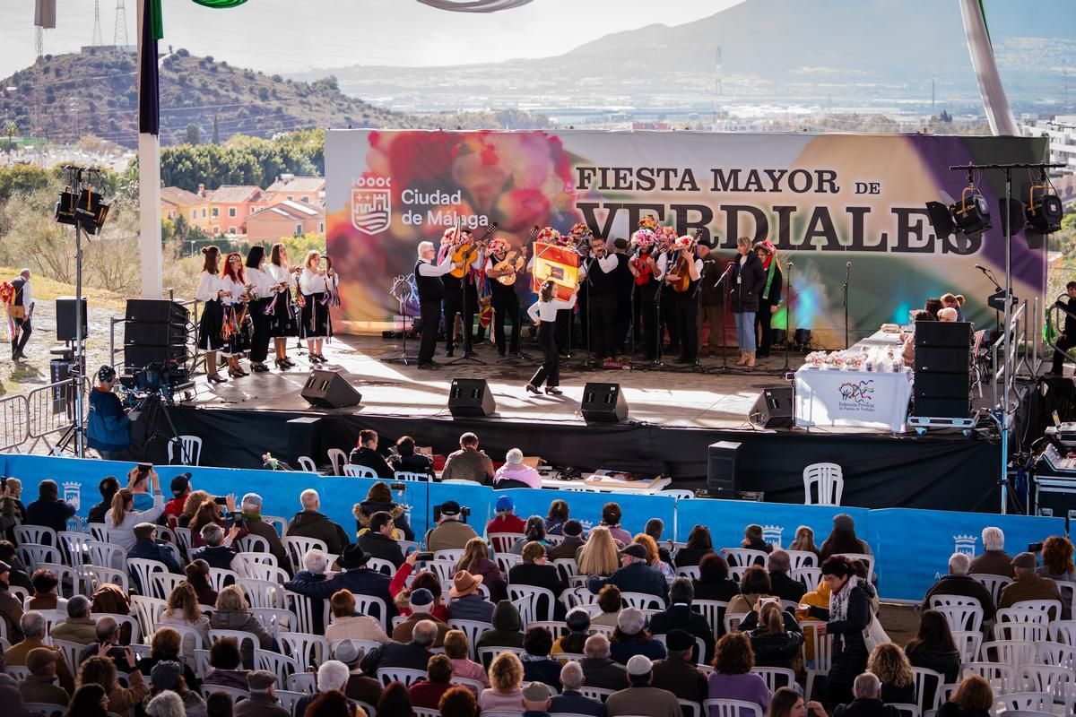Numeroso público ha podido disfrutar un año más de esta Fiesta Mayor de Verdiales 2025.