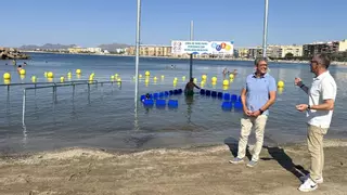 Las playas urbanas de Águilas, adaptadas para personas con movilidad reducida