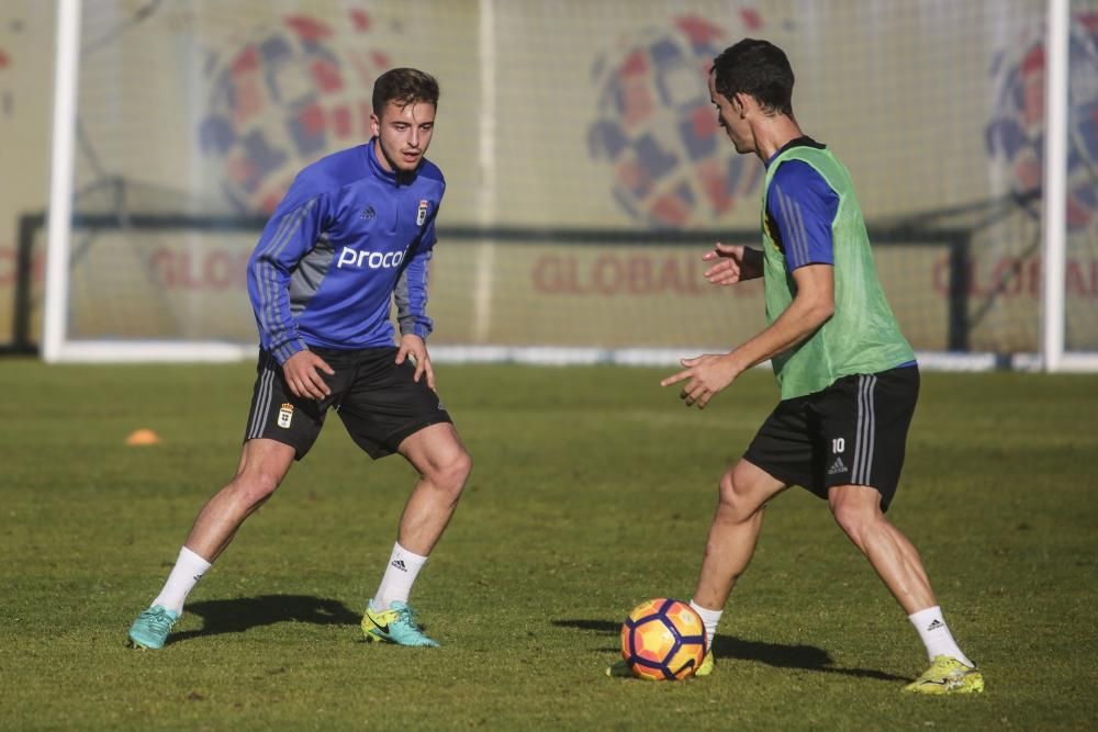 Entrenamiento del Real Oviedo