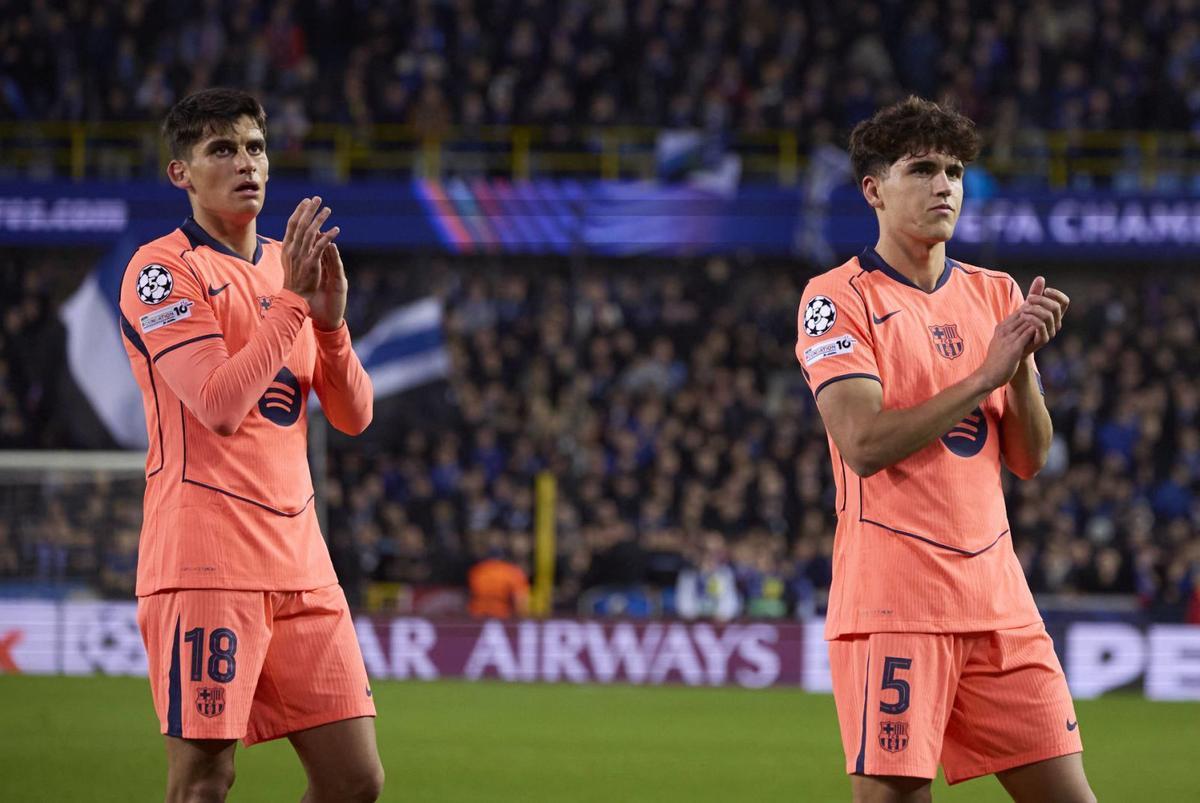 El Barça debat sobre el central