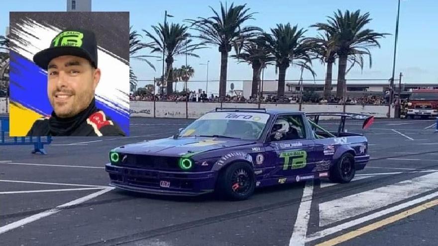 Muere en el circuito de Maspalomas un piloto en una exhibición de drifting