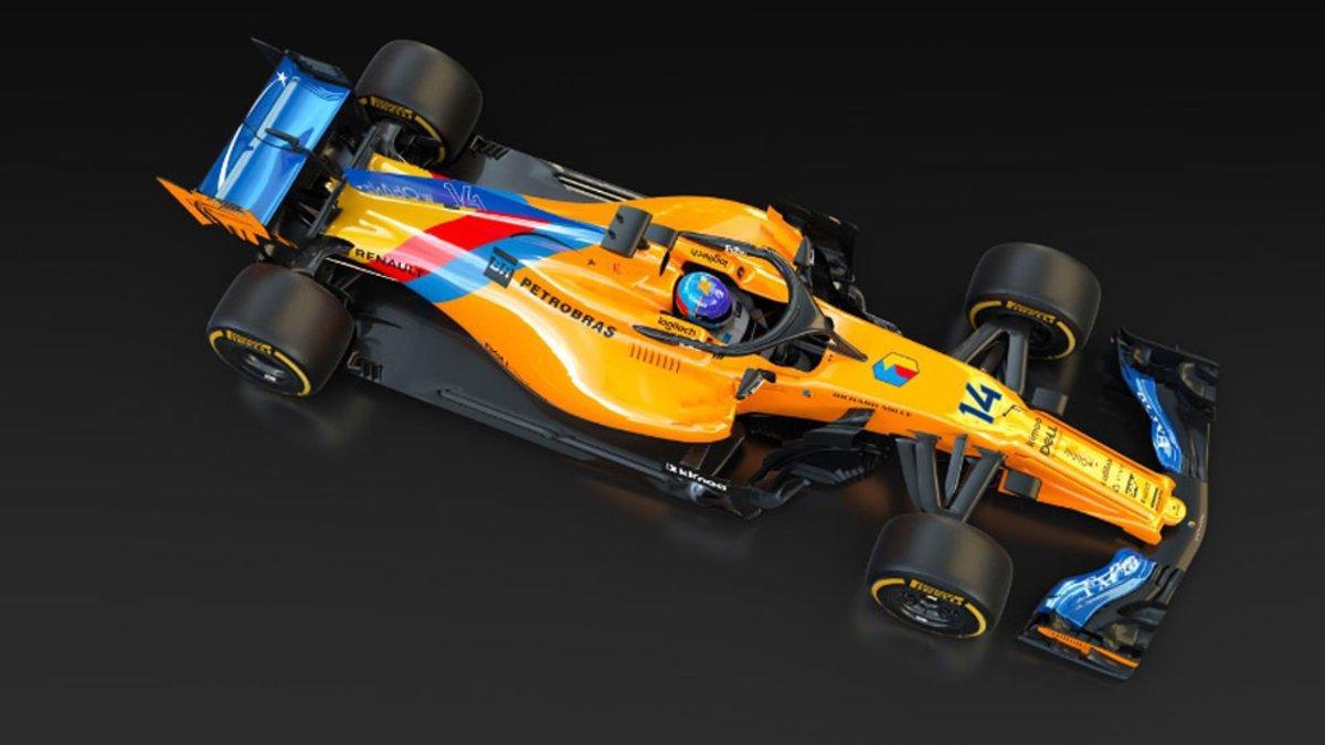 Éste es el diseño que ha creado McLaren para homenajear a Fernando Alonso