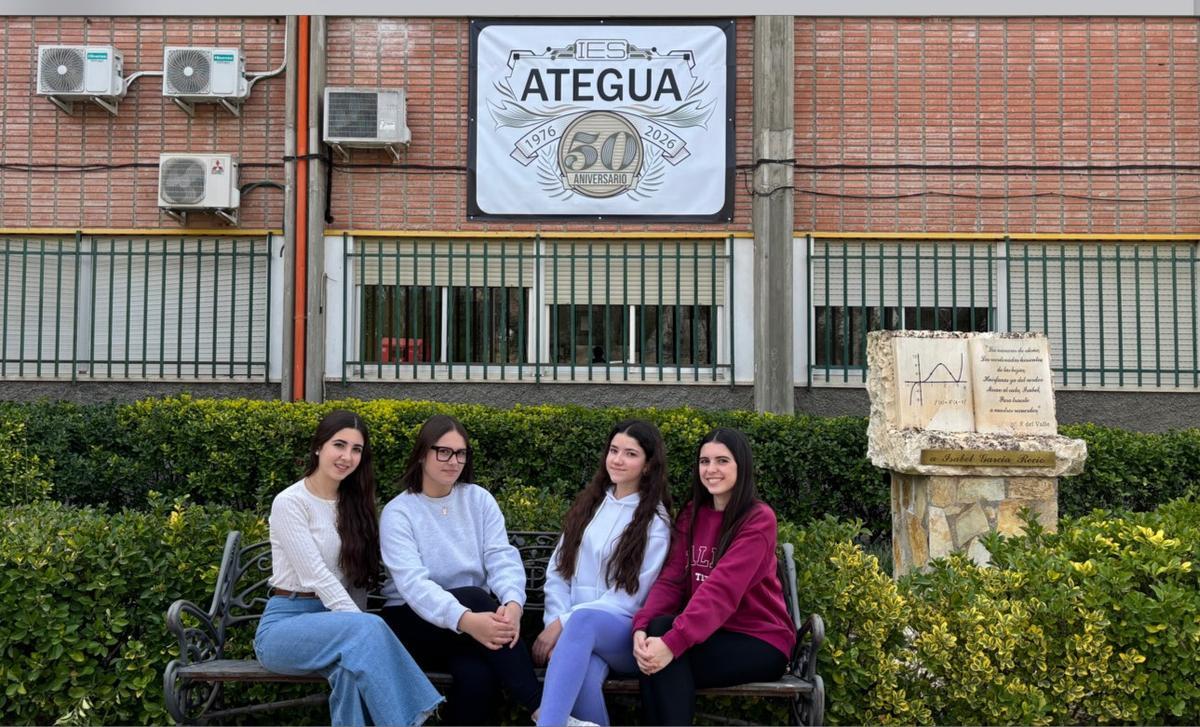 Alumnas del IES Ategua.