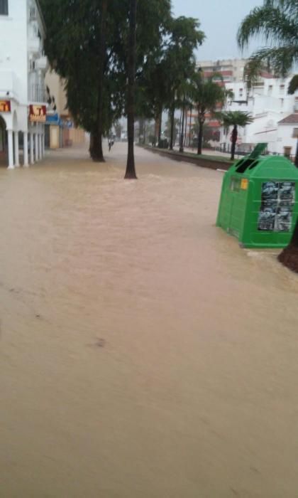 Inundaciones en Estepona.