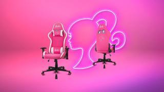 Una marca malagueña crea la primera silla para gamers de Barbie