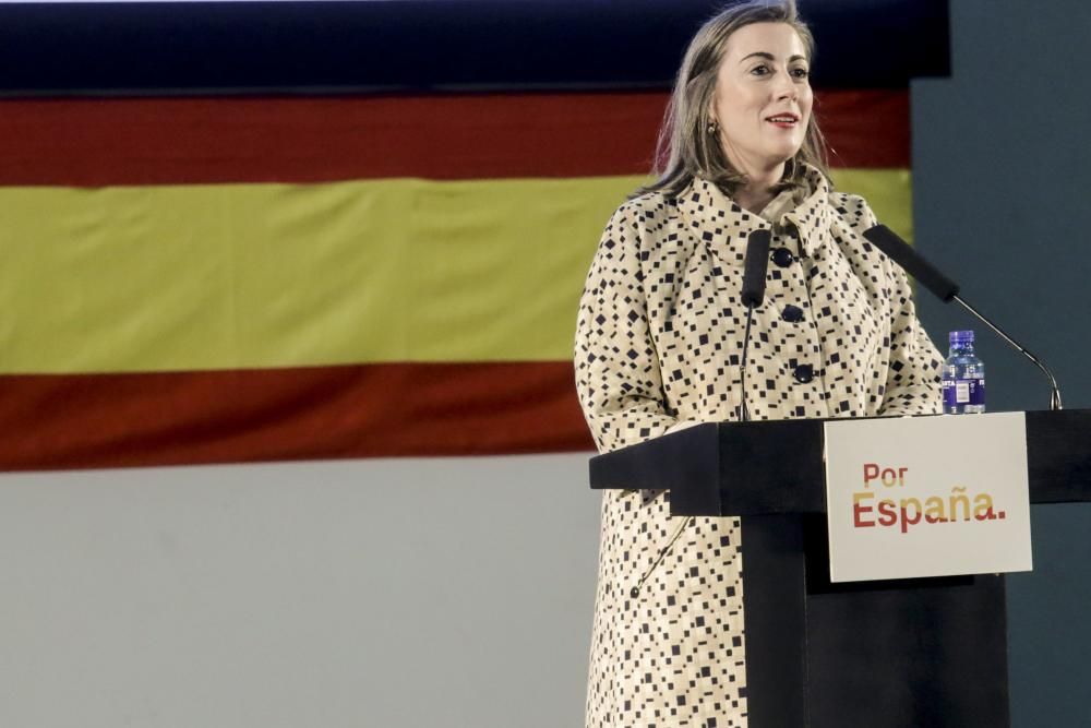 Apertura de campaña de Vox en el Calatrava, en Oviedo