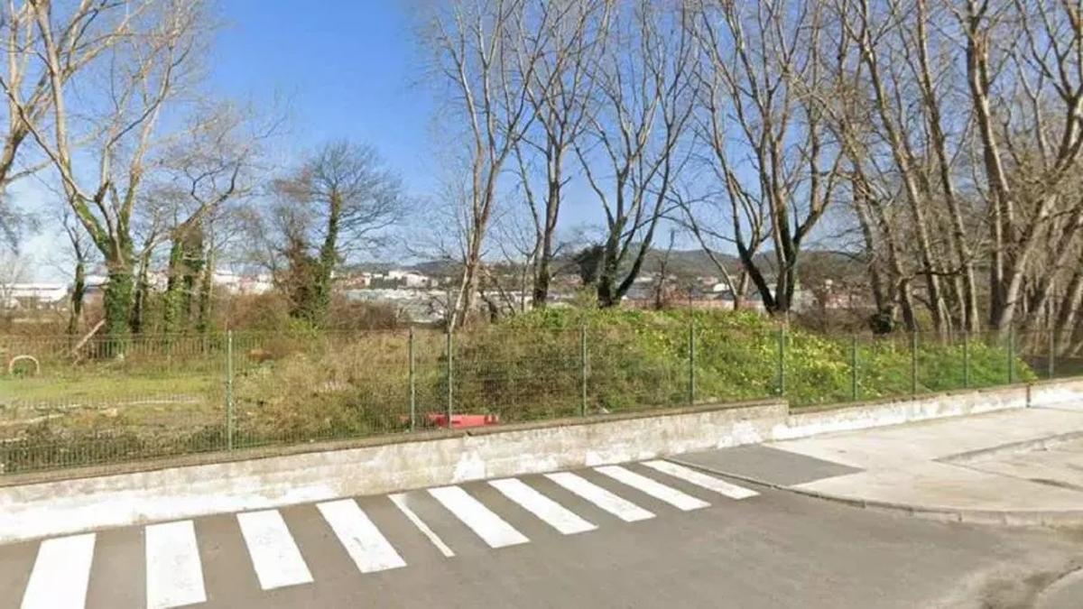 Imagen del emplazamiento de la nueva gasolinera en el polígono de Sabón.