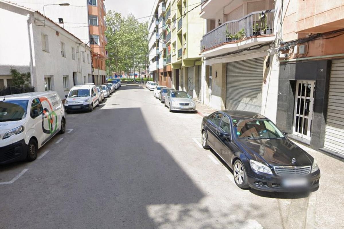 Tram del carrer Mare de Deú del Remei on els veïns han denunciat la presència de rates.