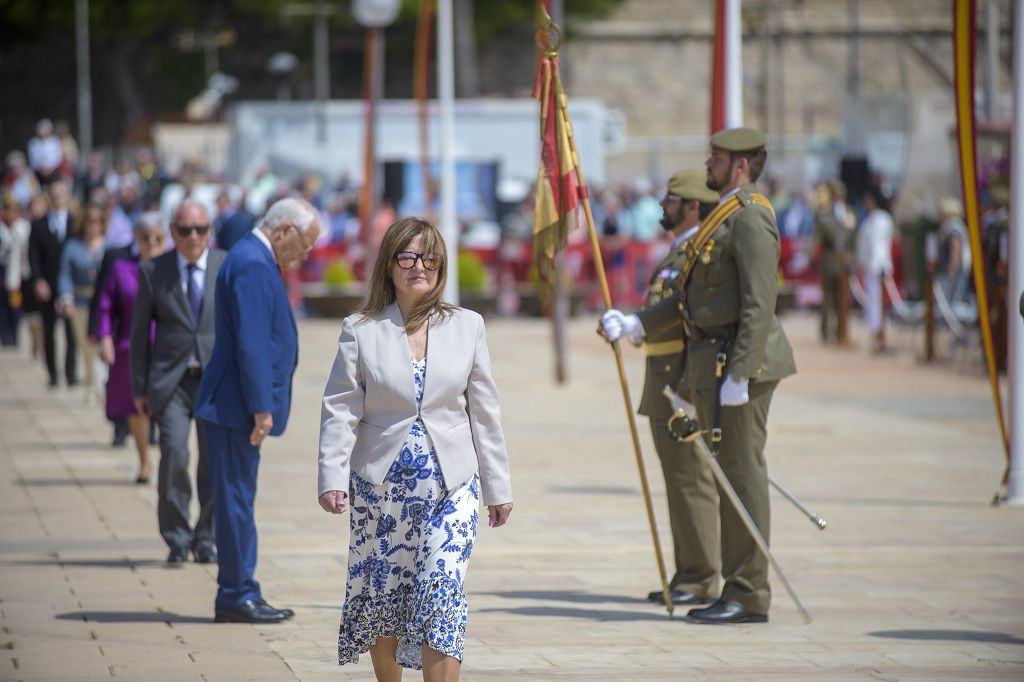 Emotivo homenaje a los héroes del 2 de mayo de 1808 en Cartagena