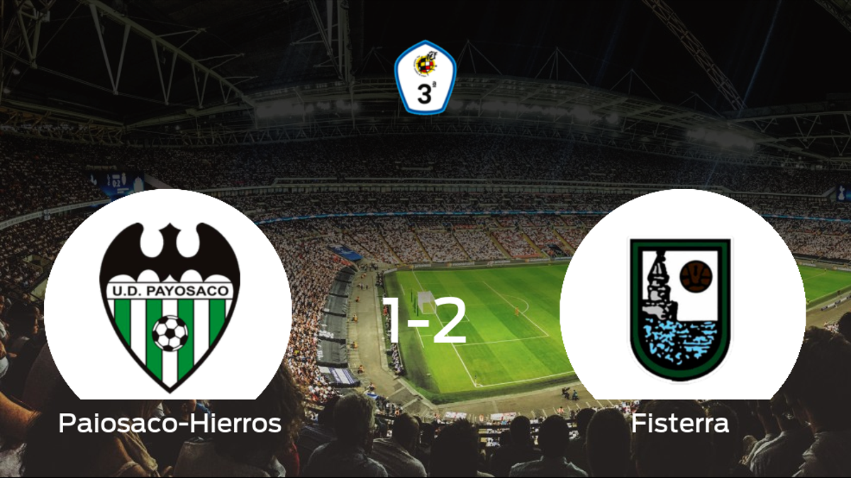 El Fisterra se lleva tres puntos tras derrotar 1-2 al Paiosaco-Hierros