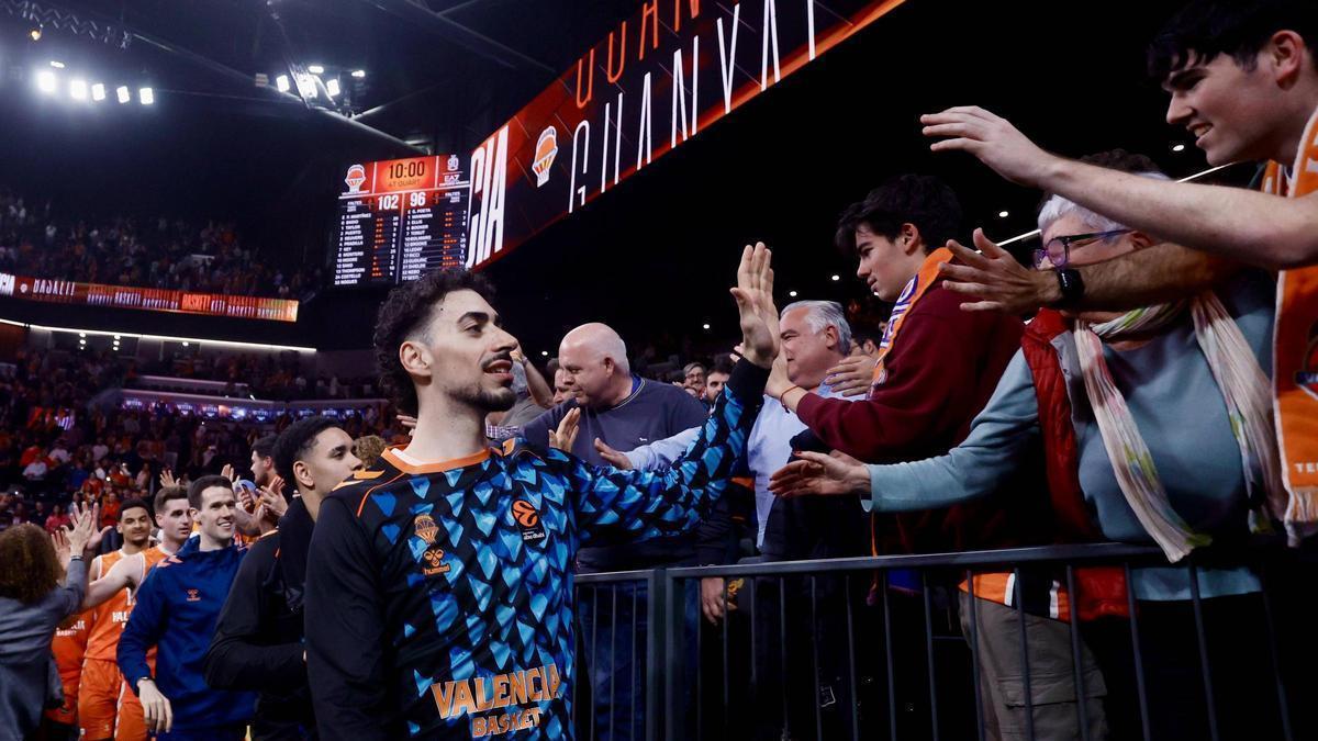El Valencia Basket volverá a contar con el apoyo de la afición en el Roig Arena.