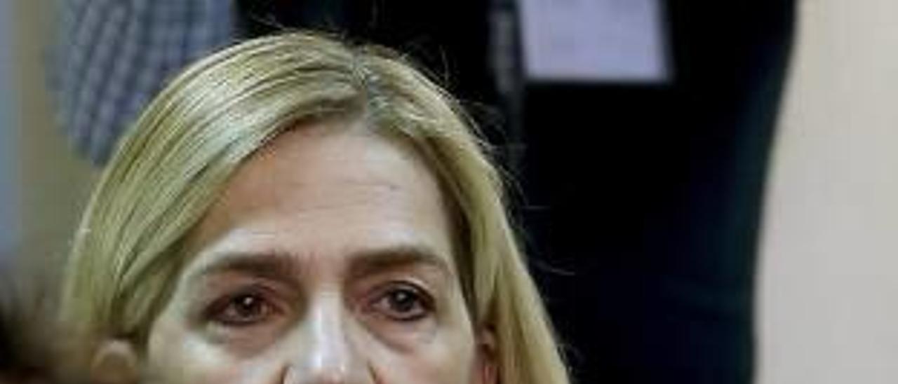 La Infanta Cristina, durante el juicio del caso Noos.