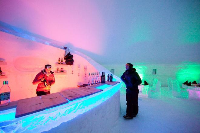 El SnowVillage es un mundo mágico de nieve y hielo situado en Lainio.