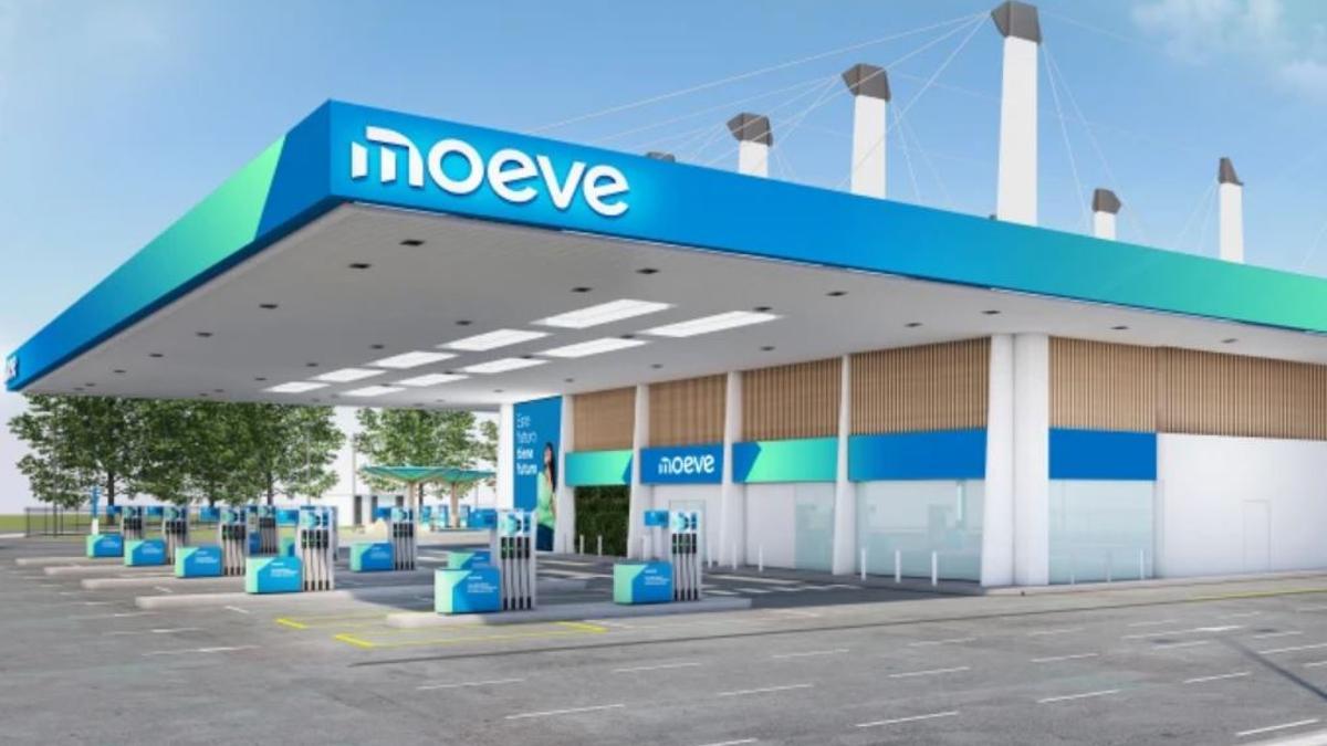 Así serán las nuevas gasolineras Moeve cuando abandonen la marca Cepsa.