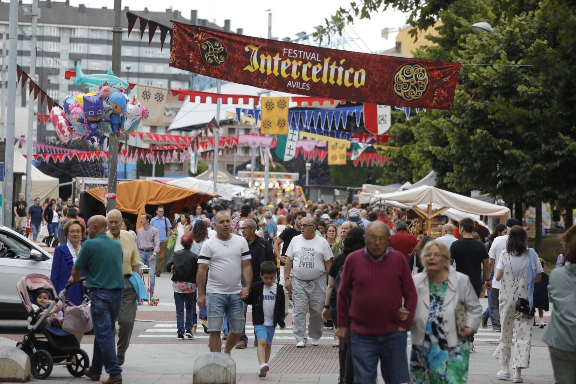 EN IMÁGENES: Festival Intercéltico de Avilés