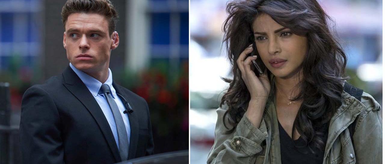 Richard Madden y Priyanka Chopra.