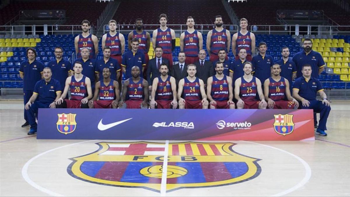 La foto oficial del Barça Lassa 2016-17