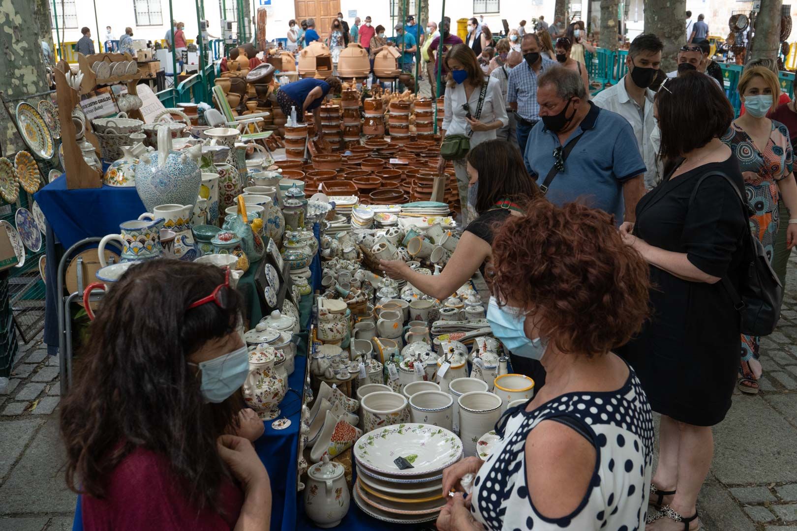 GALERÍA | La Feria de la Cerámica y Alfarería Popular de Zamora 2021, en imágenes