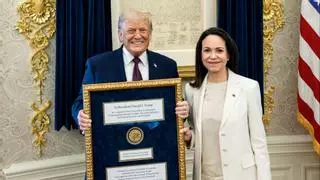 DIRECTO TRUMP | Machado entrega la medalla del Nobel de la Paz a Trump