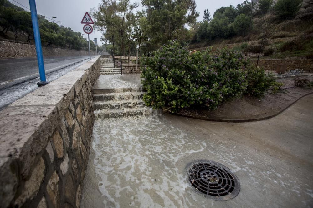 La gota fría descarga sobre la provincia de Alicante