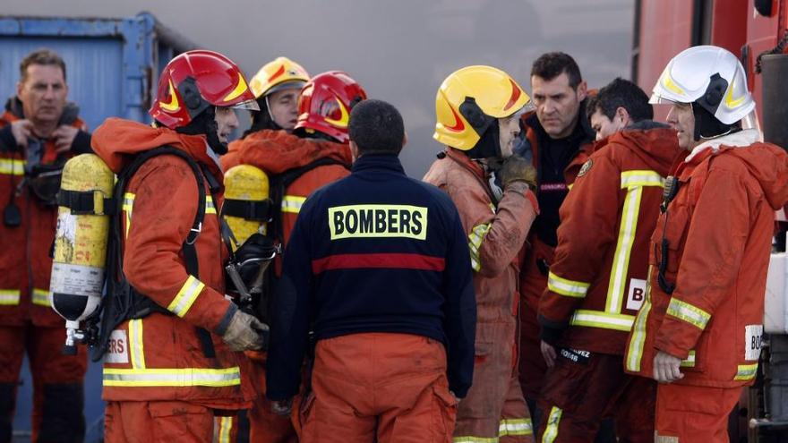 Bomberos del Consorcio Provincial de Valencia.