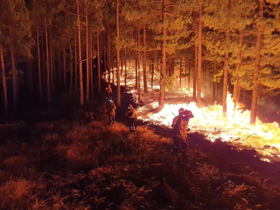 Un devastador incendio arrasa Gran Canaria.