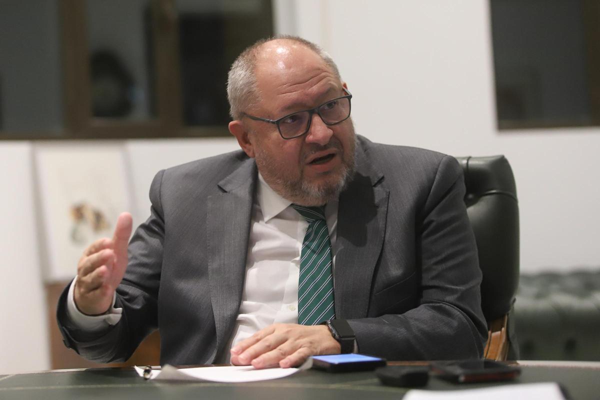 Manuel Torralbo, rector de la Universidad de Córdoba.