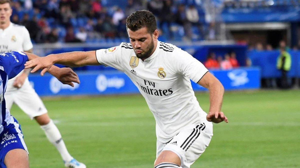 Este es el once del Real Madrid:  Courtois, Nacho, Ramos, Varane, Marcelo, Casemiro, Kroos, Modric, Isco, Bale, Benzema.