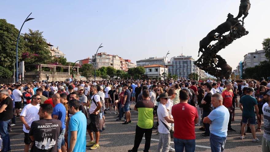 Los trabajadores del metal marchan de nuevo por Vigo: cuarta jornada de huelga