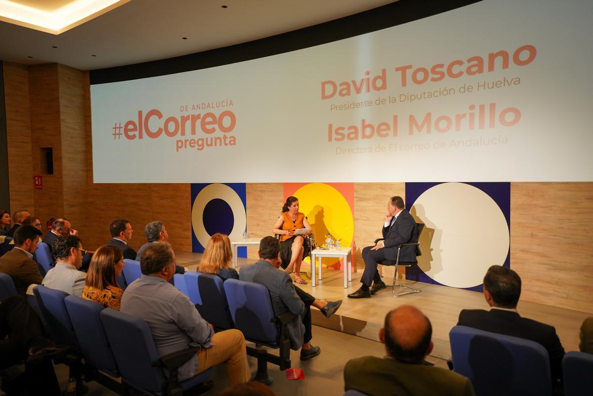 #ElCorreoPregunta con David Toscano, presidente de la Diputación de Huelva
