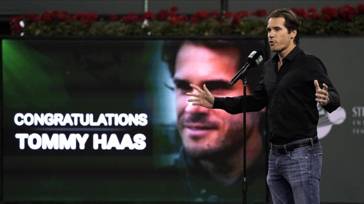 Tommy Haas ha despedido su carrera en Indian Wells