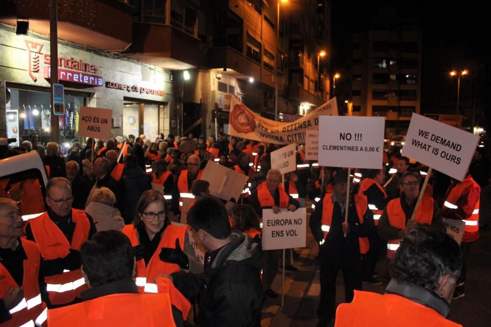 Protestas por la crisis que sufre el campo