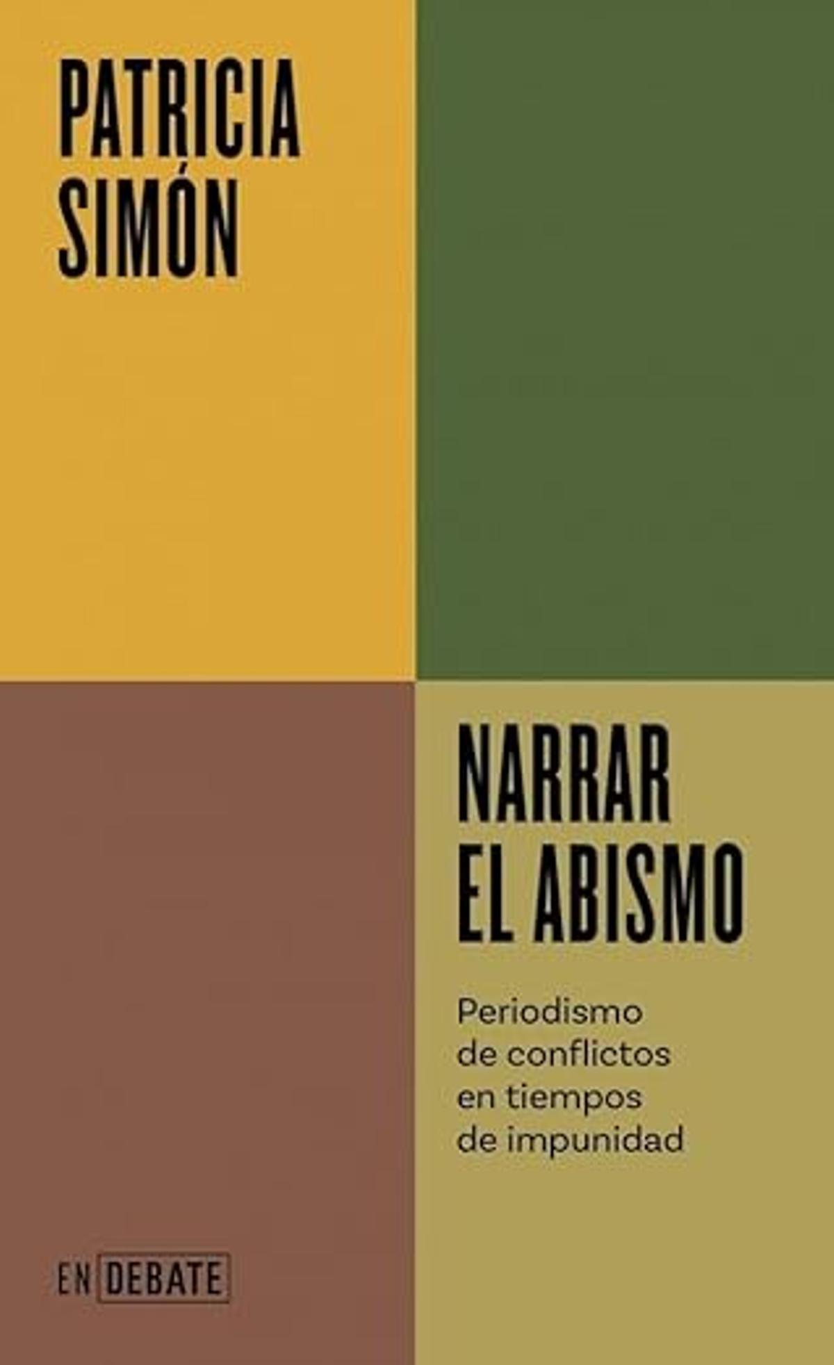 Portada de 'Narrar el abismo', de Patricia Simón.