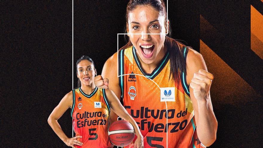 Cristina Ouviña alcanza los cien partidos con el Valencia Basket