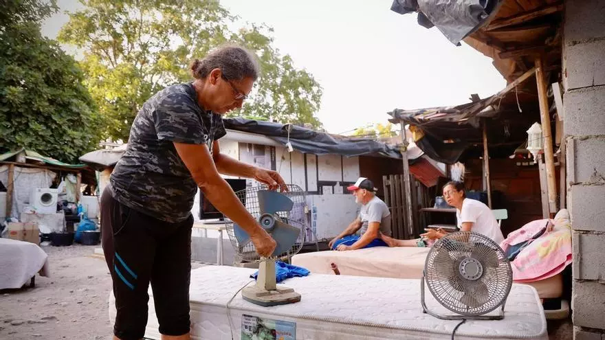 El calor extremo golpea a los asentamientos rumanos