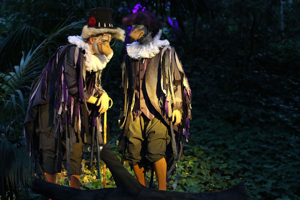 El musical malagueño 'Hara, el espíritu de la selva' volvió a Málaga en el inicio de su gira por otros jardines botánicos del país