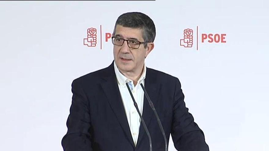 Patxi López: "Me siento con fuerzas para reconstruir el PSOE"