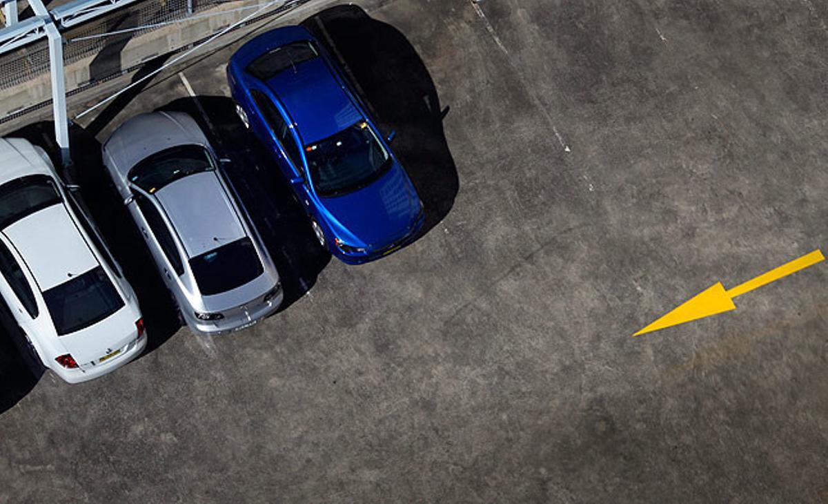 Terrat d’un aparcament a Sidney, Austràlia.