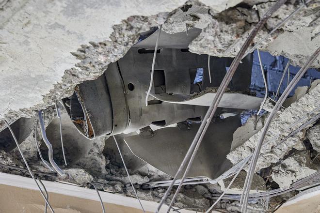 Los bombardeos han causado numerosos destrozos