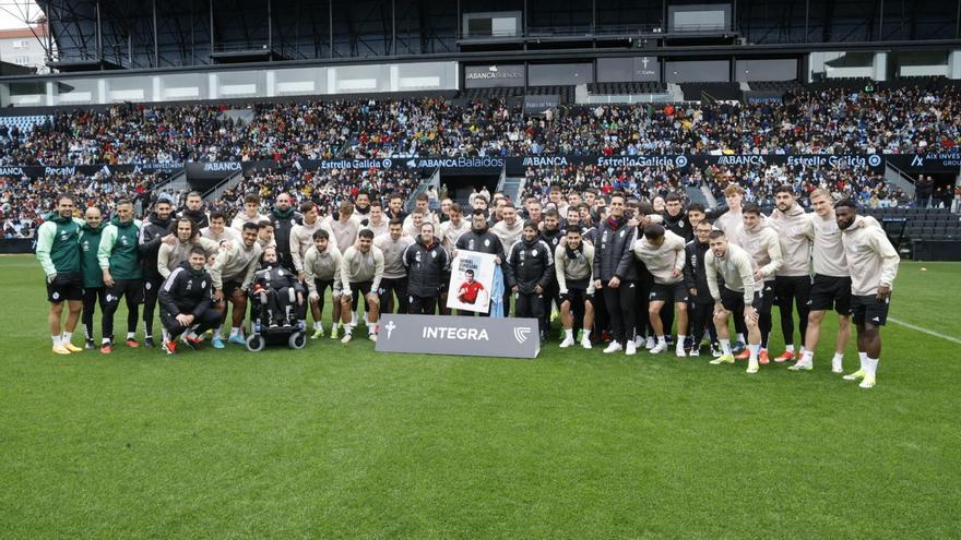 Celta y afición se dan un baño de &#039;afouteza&#039; en Balaídos