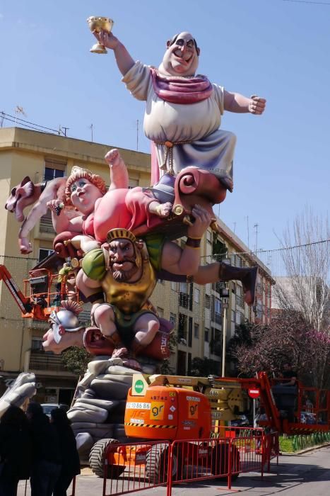 Las fallas ya están en la calle