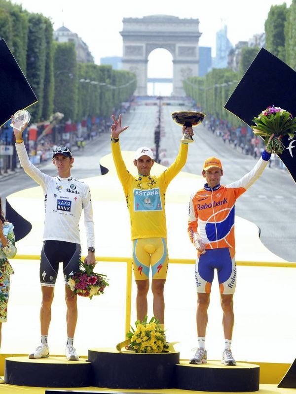 Contador, campeón del Tour de Francia