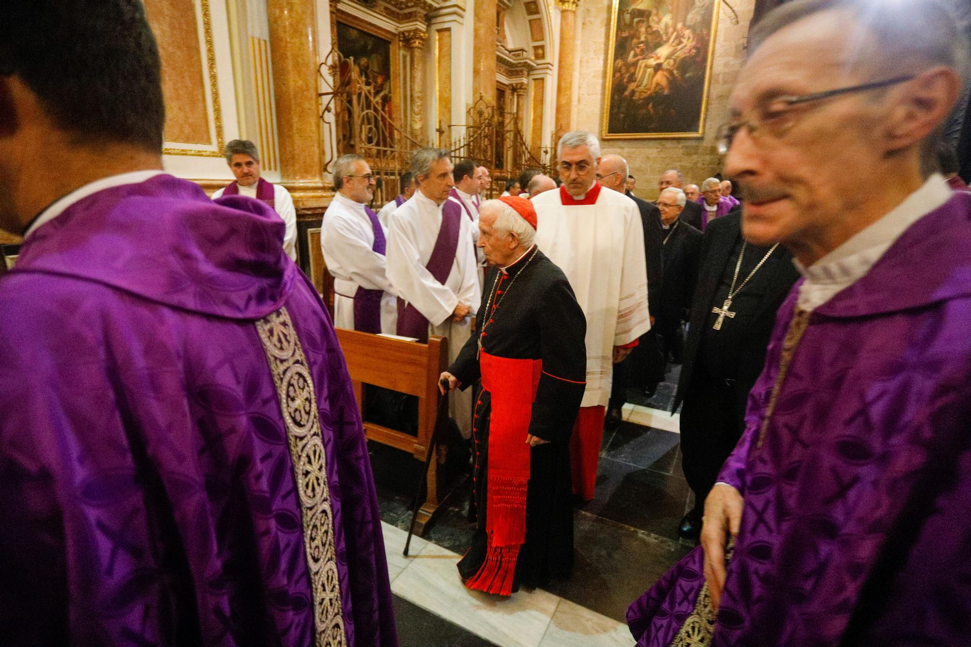 Así ha sido la misa de la despedida del cardenal Cañizares en la Catedral de València