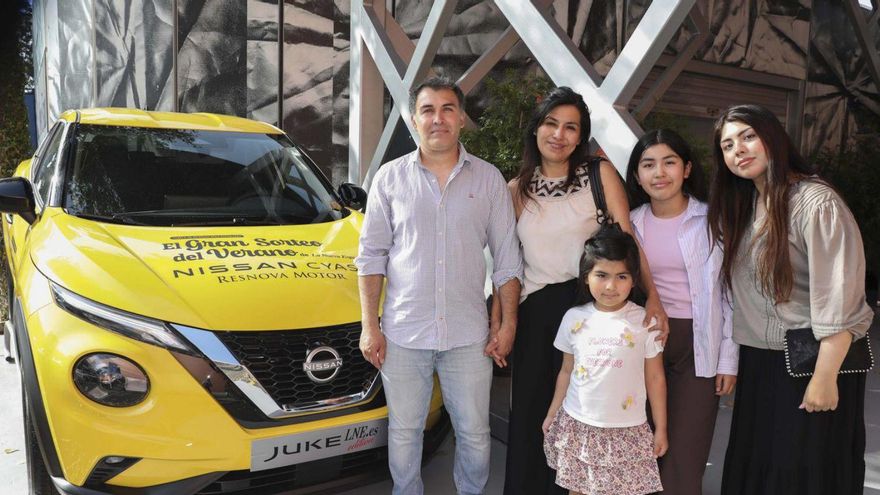 El Gran Sorteo del Verano de LA NUEVA ESPAÑA ya ha entregado su primer coche Nissan Juke