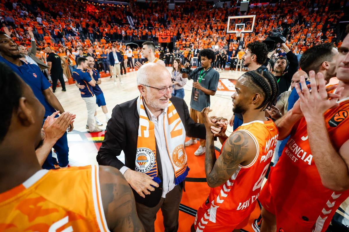 Valencia Basket- Panathinaikos, en imágenes