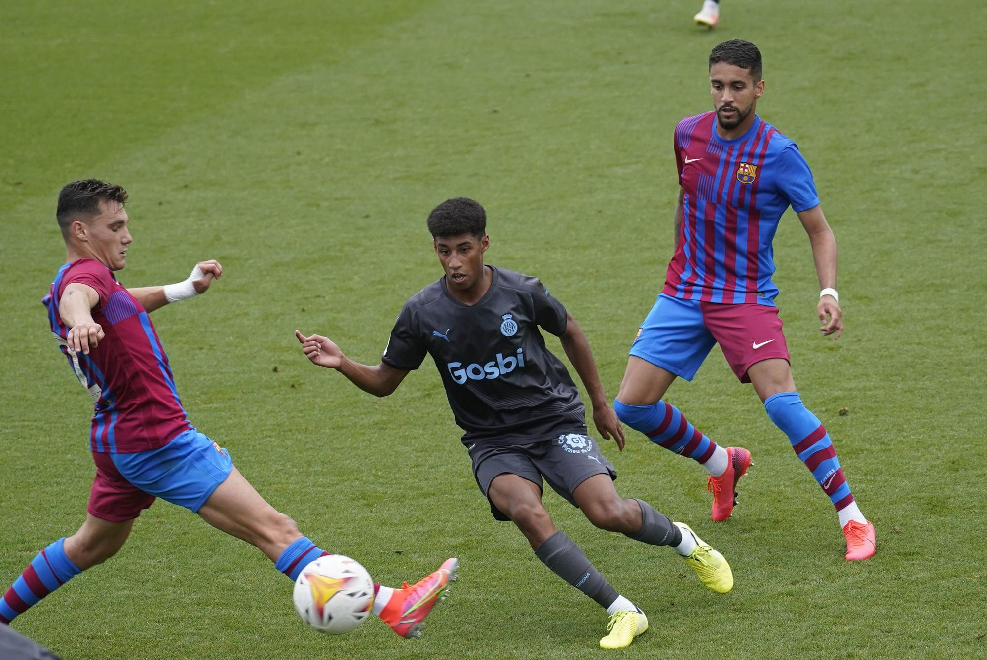 El Girona - Barça B en imatges