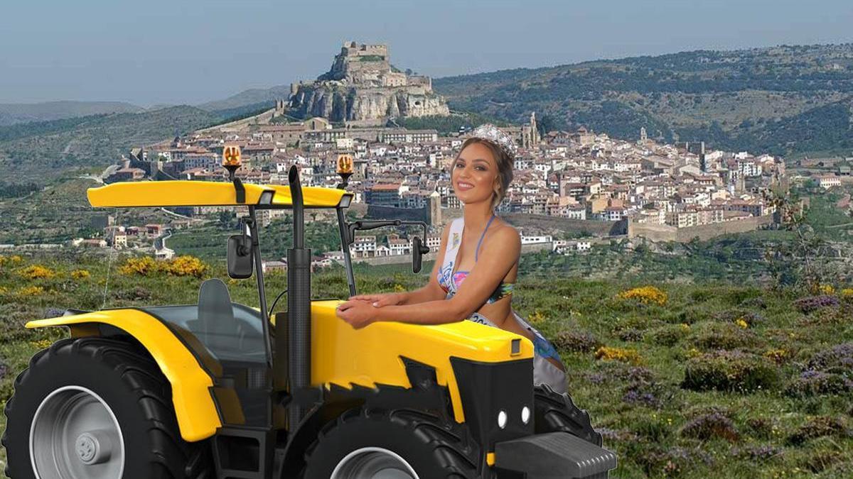 Silencio, se rueda &#039;El tractor amarillo&#039; en Morella